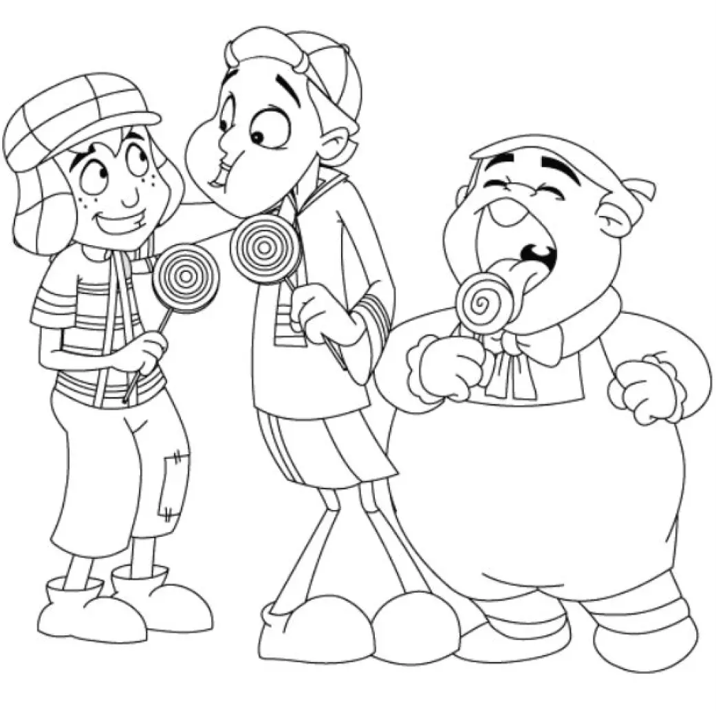Chavo del Ocho Coloring Pages – 008