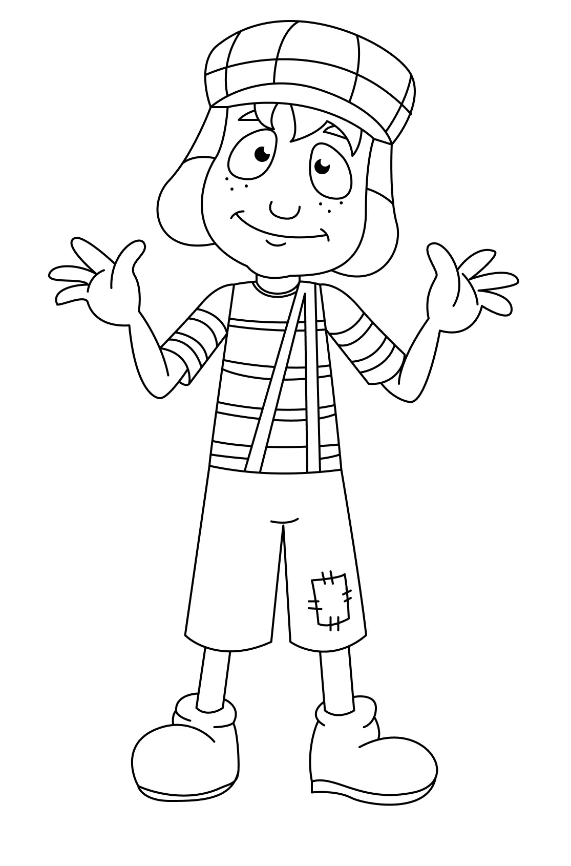Chavo del Ocho Coloring Pages – 009