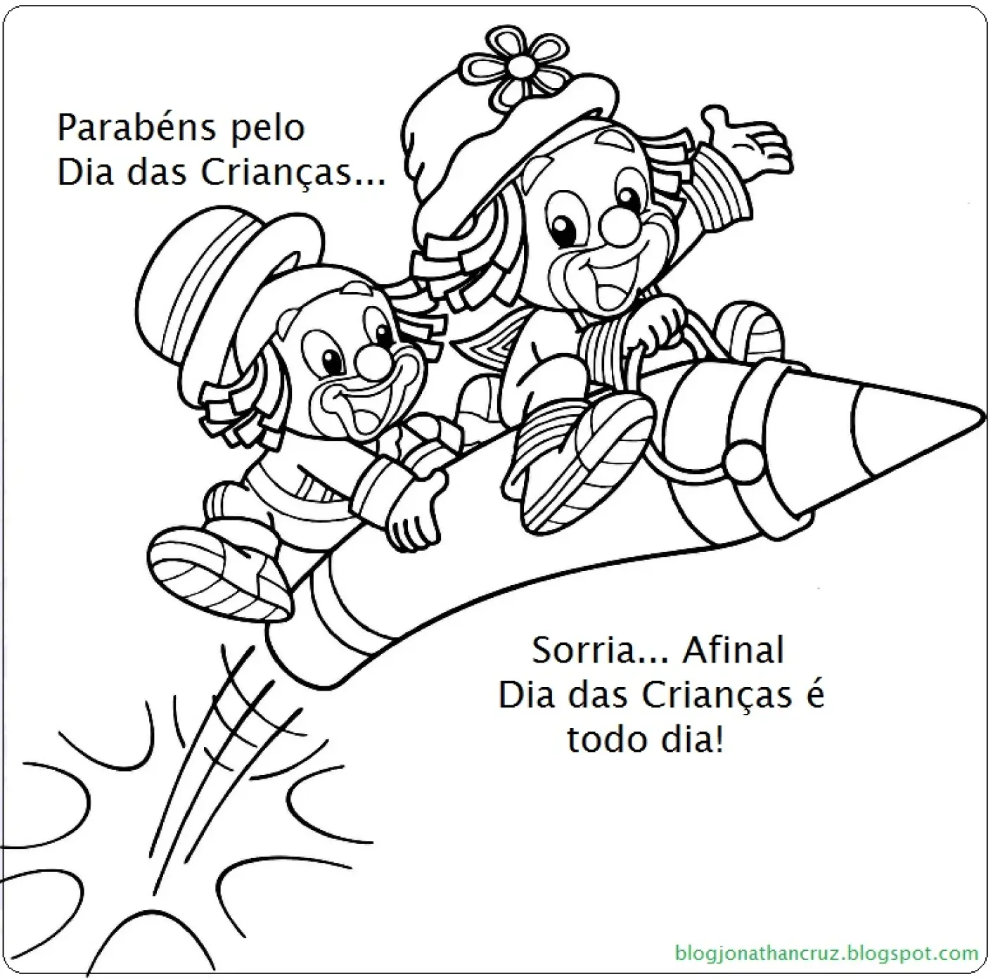 Children’s Day Coloring Pages – 007