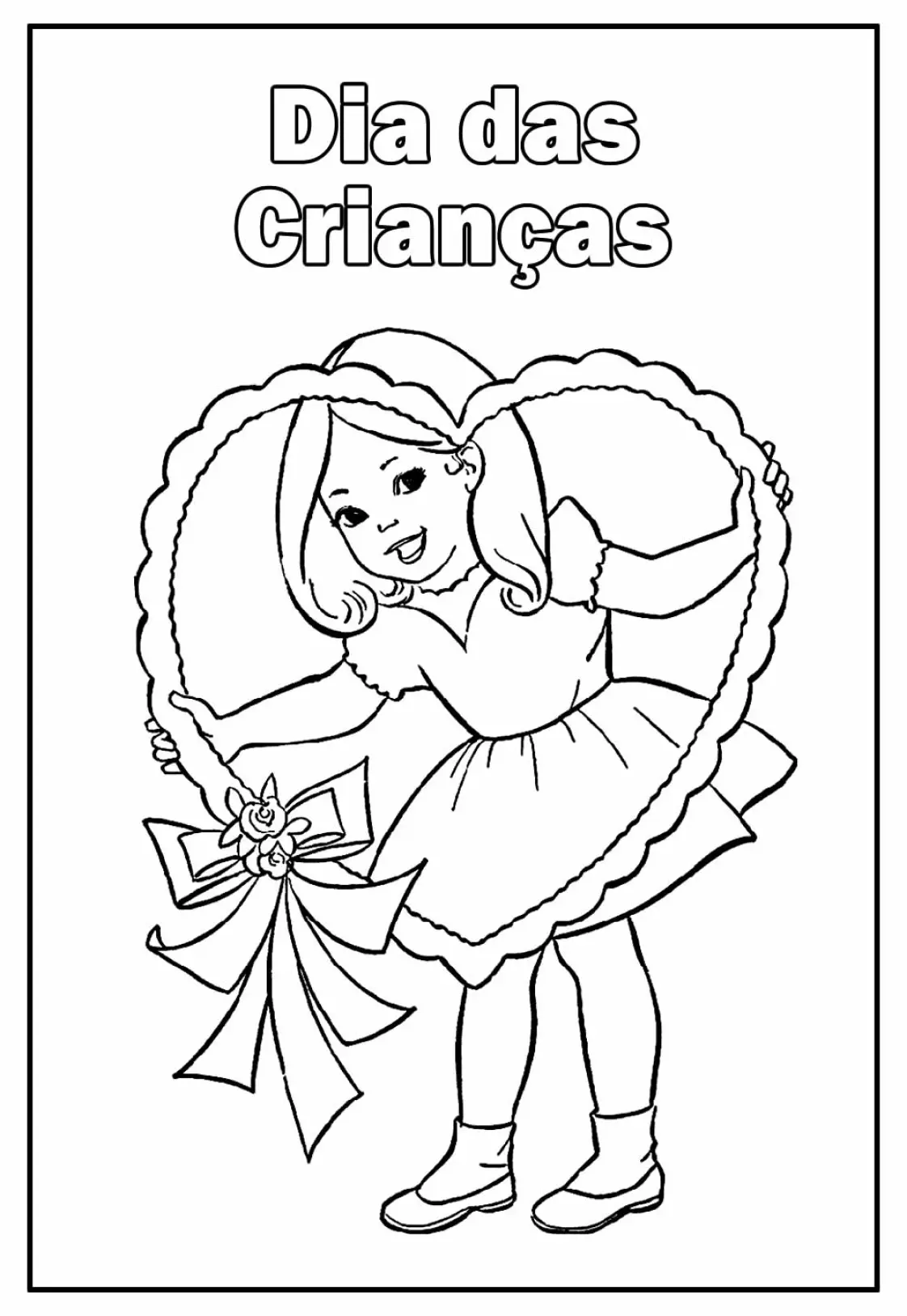 Children’s Day Coloring Pages – 008