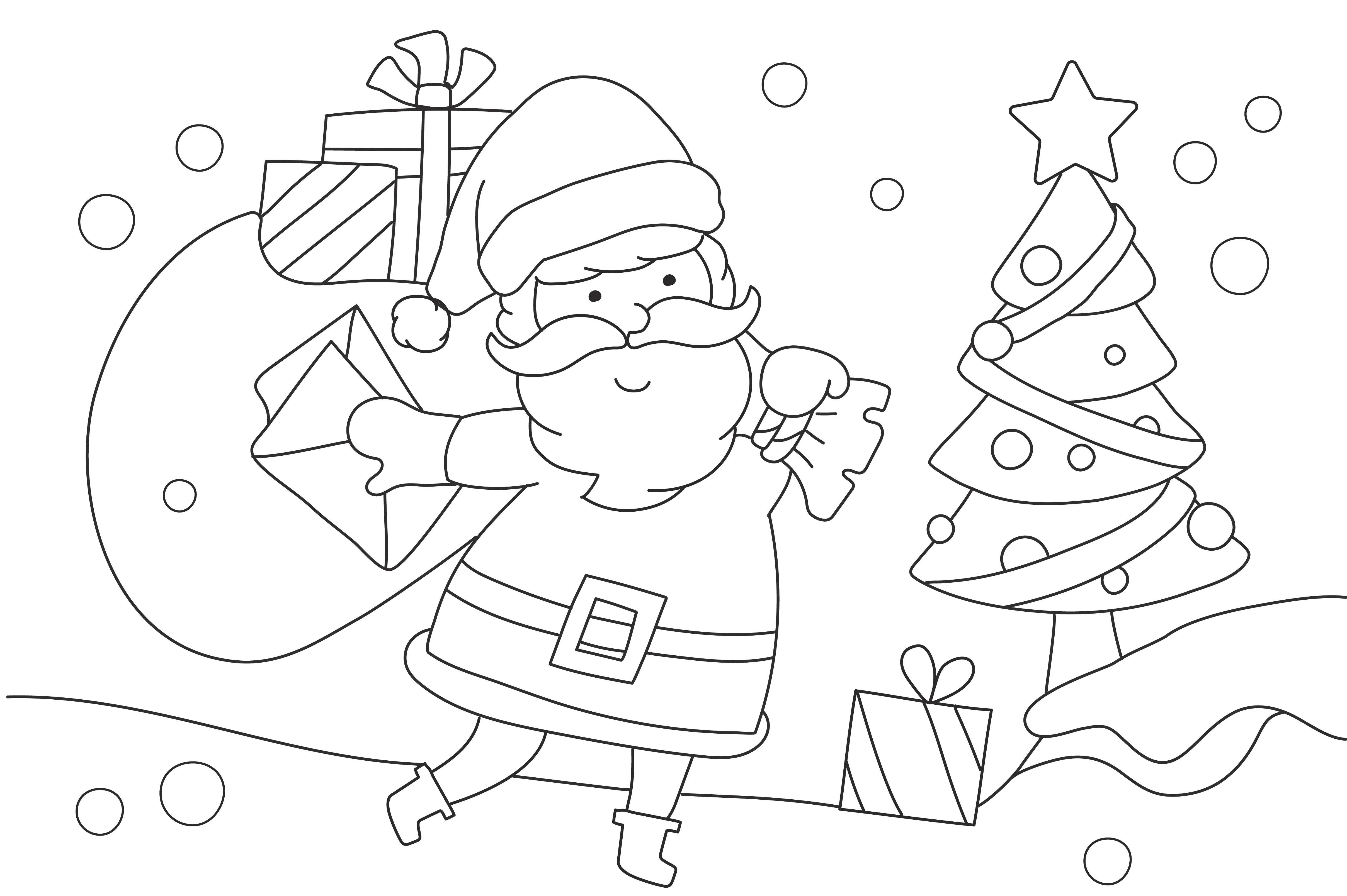 Christmas Coloring Pages – 044