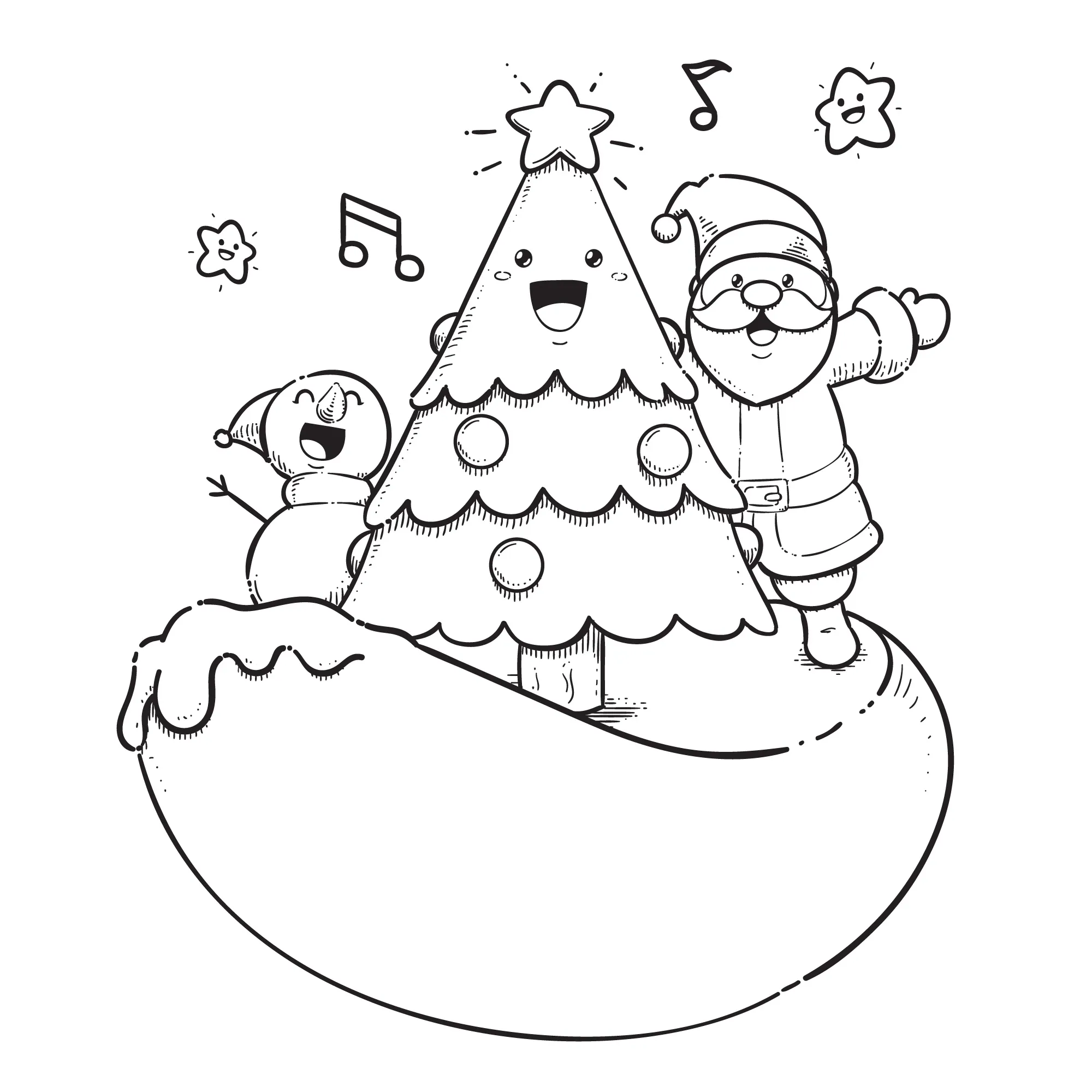 Christmas Coloring Pages – 045