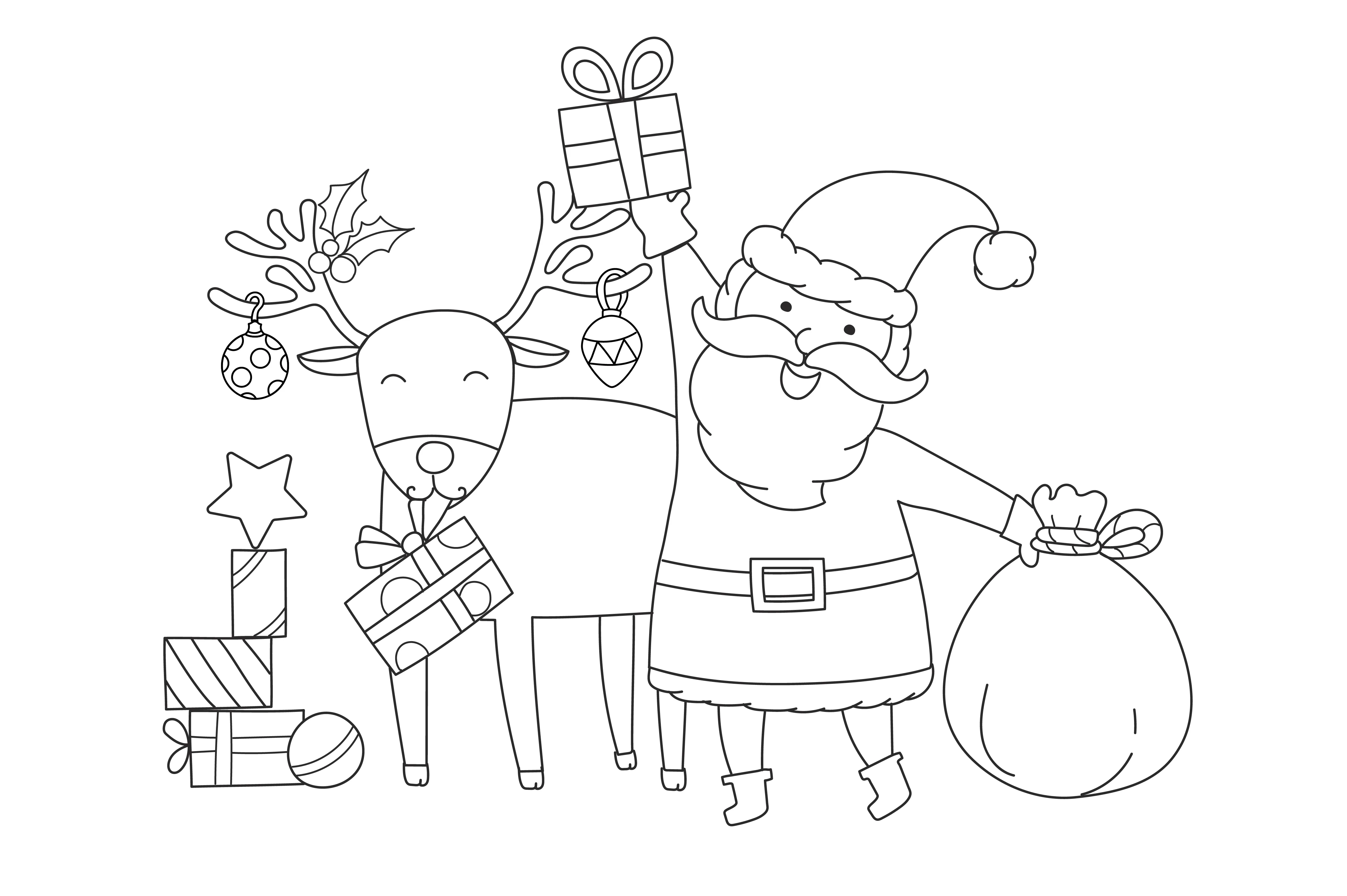Christmas Coloring Pages – 049