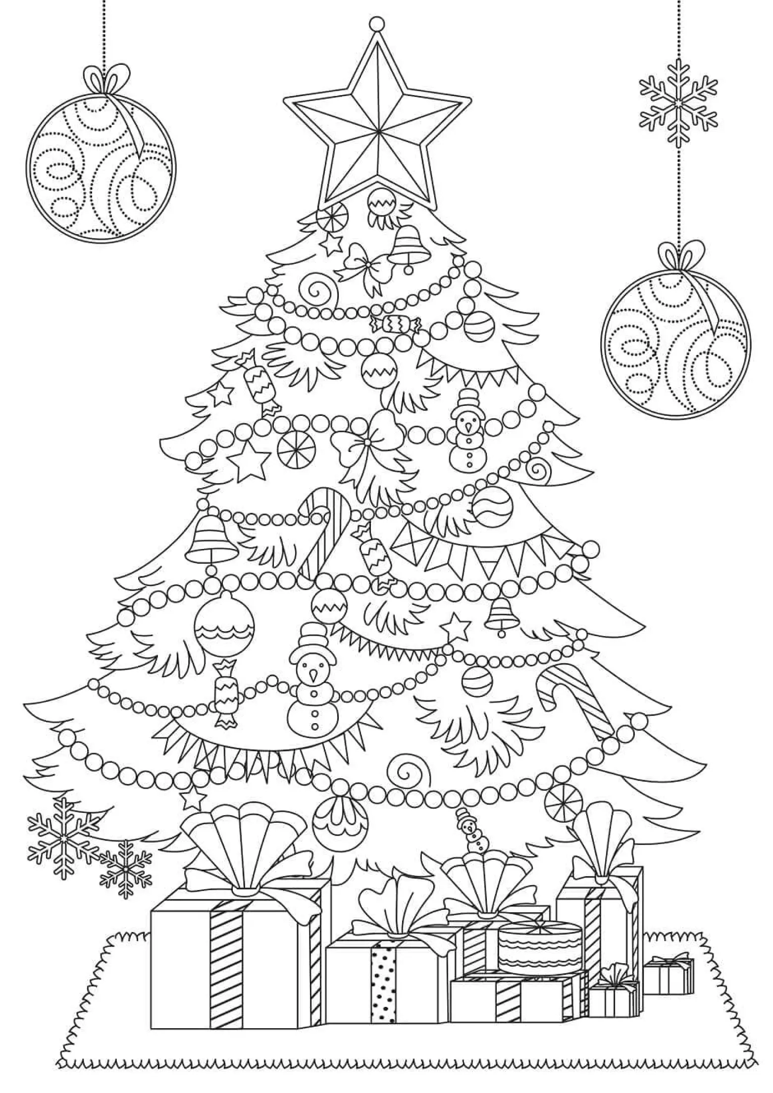 Christmas Coloring Pages – 058