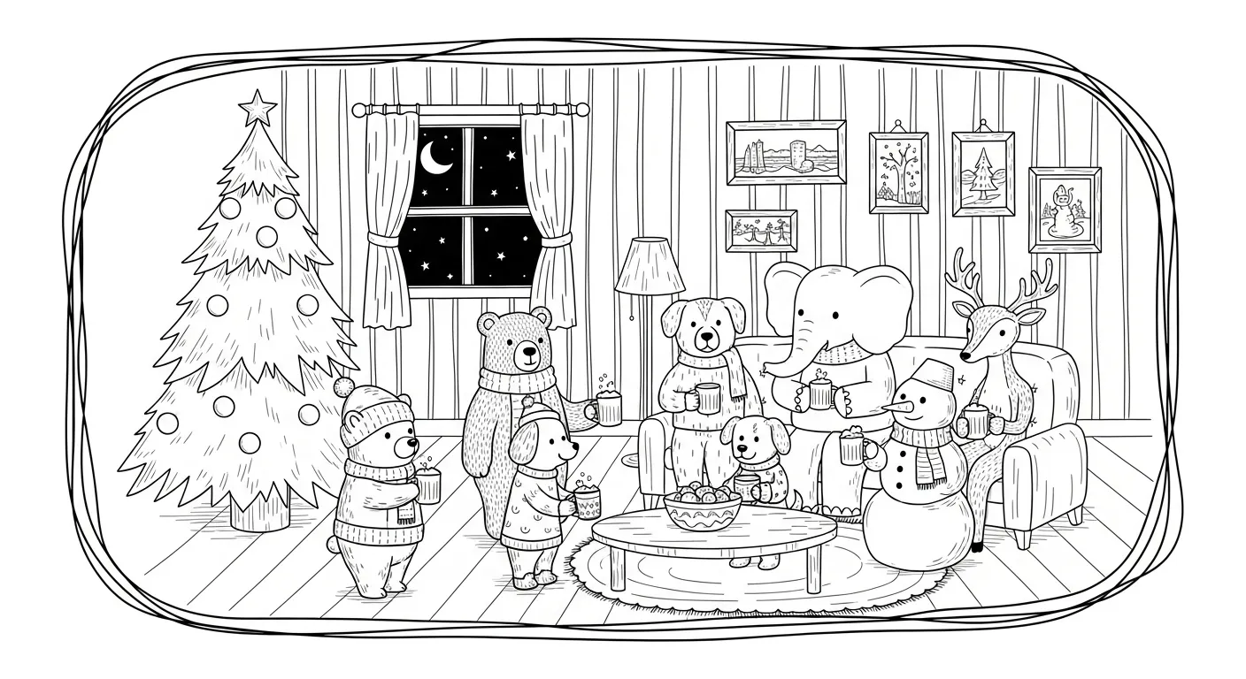 Christmas Coloring Pages – 065