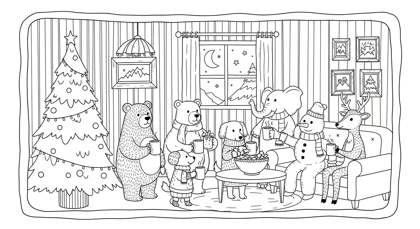 Christmas Coloring Pages – 066