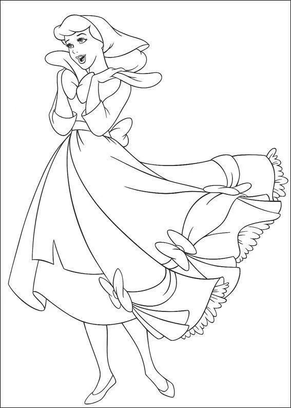 Cinderella Coloring Pages – 004