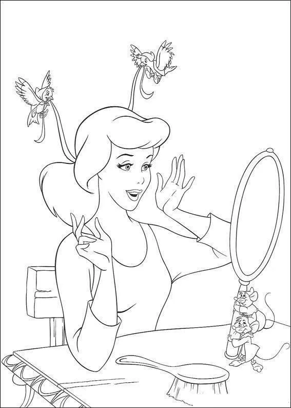 Cinderella Coloring Pages – 005