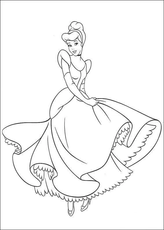 Cinderella Coloring Pages – 007