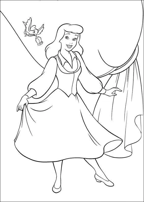Cinderella Coloring Pages – 013