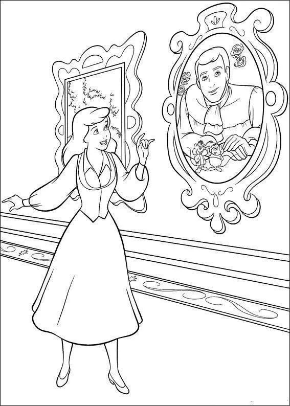 Cinderella Coloring Pages – 014