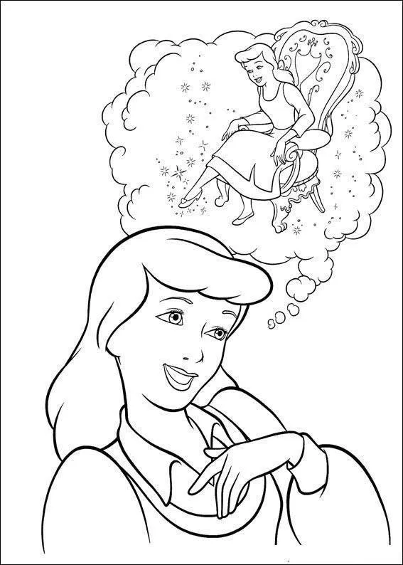 Cinderella Coloring Pages – 015