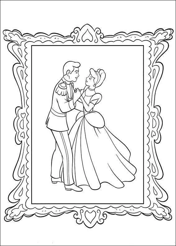 Cinderella Coloring Pages – 016
