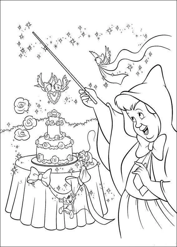 Cinderella Coloring Pages – 024
