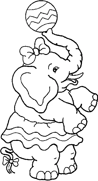Circus Coloring Pages – 010