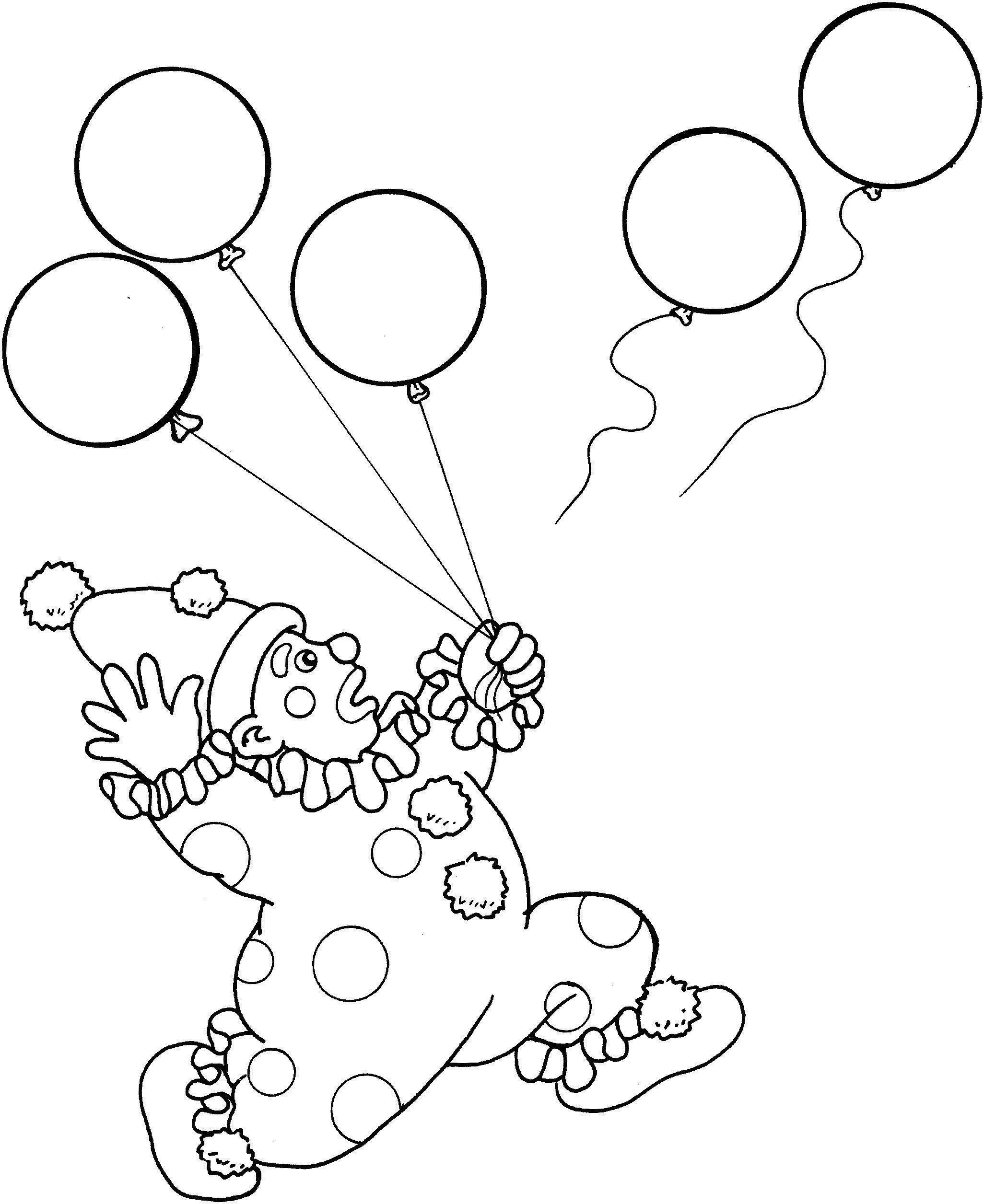 Circus Coloring Pages – 014