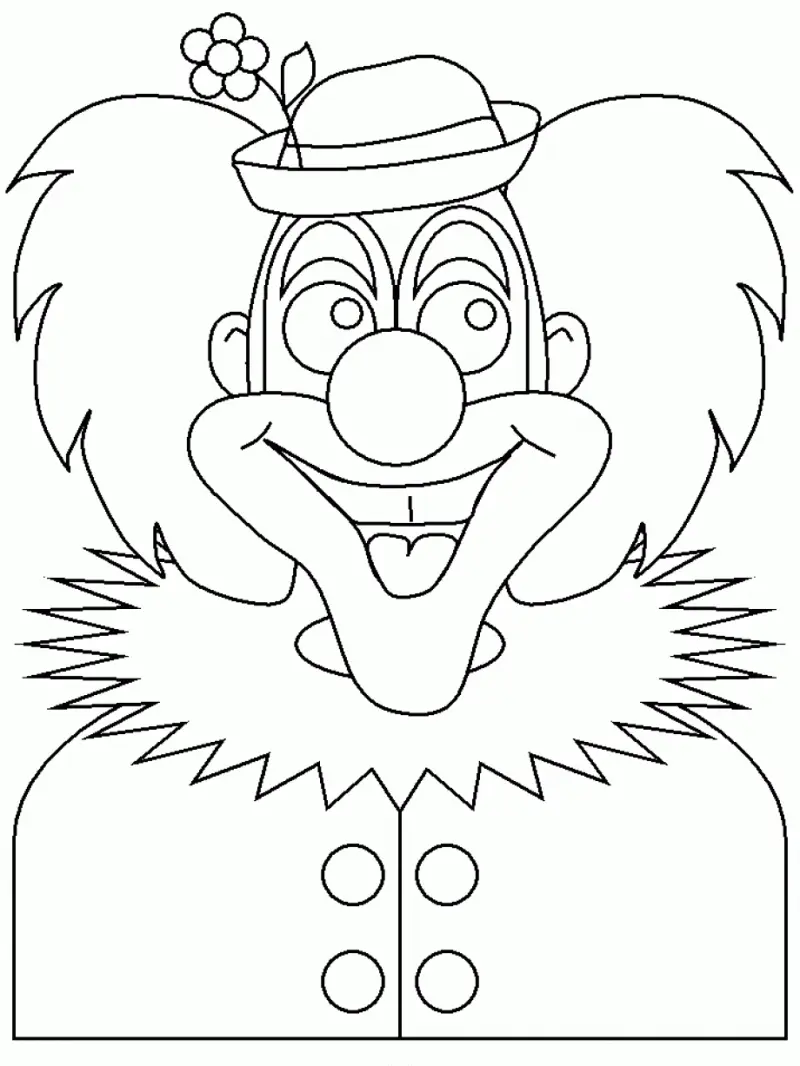 Circus Coloring Pages – 016
