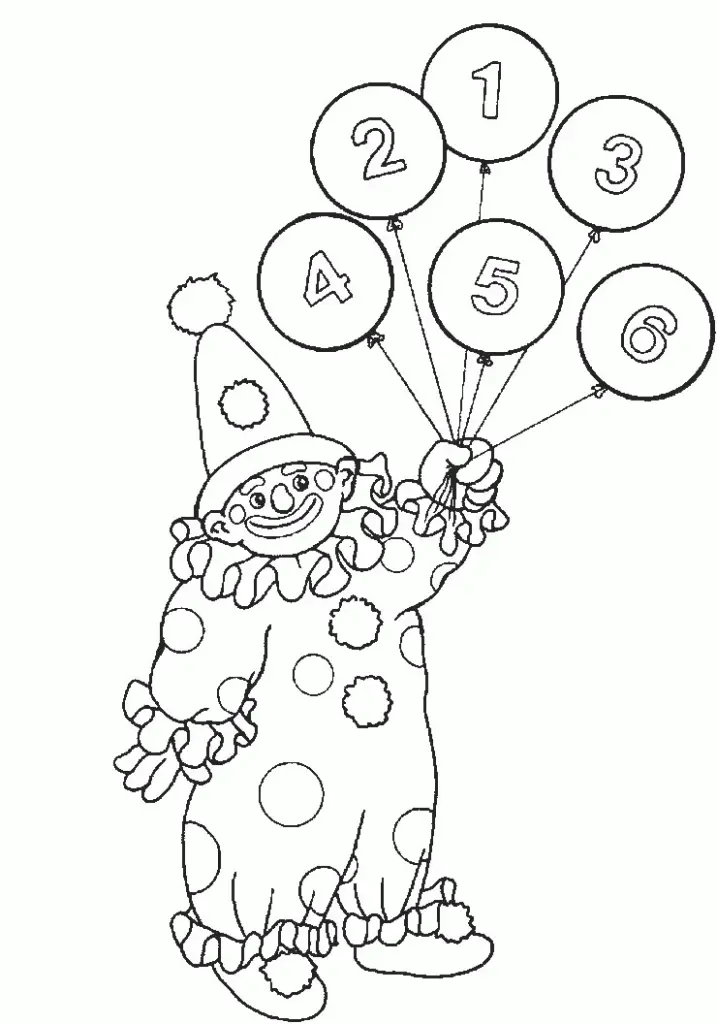 Circus Coloring Pages – 030