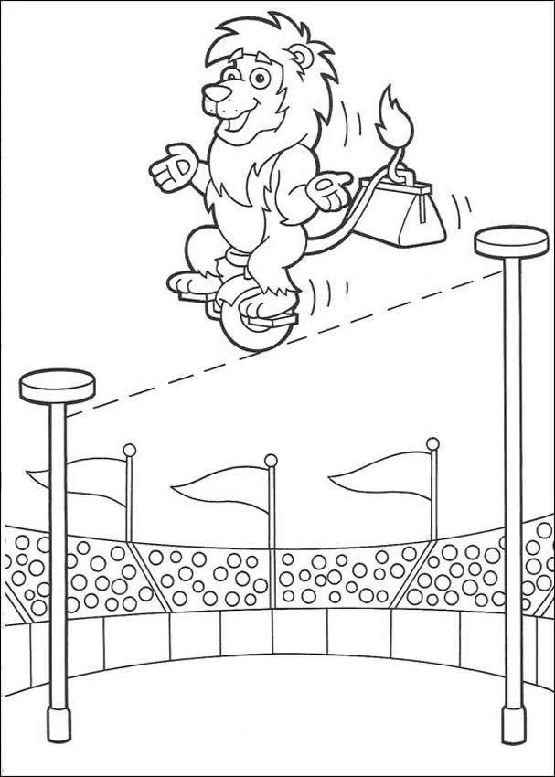 Circus Coloring Pages – 031