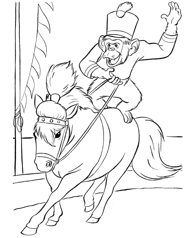 Circus Coloring Pages – 052