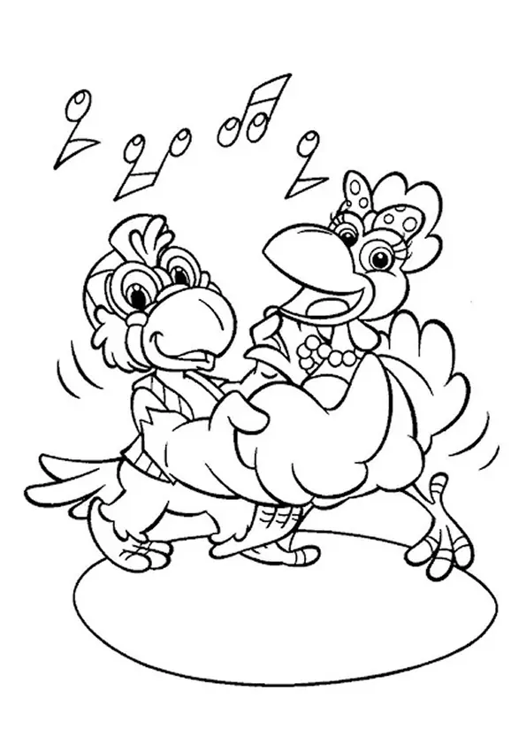 Cocorico Coloring Pages – 008