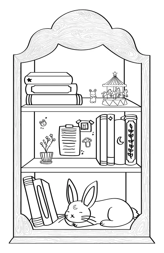 Cute Drawings Coloring Pages – 010