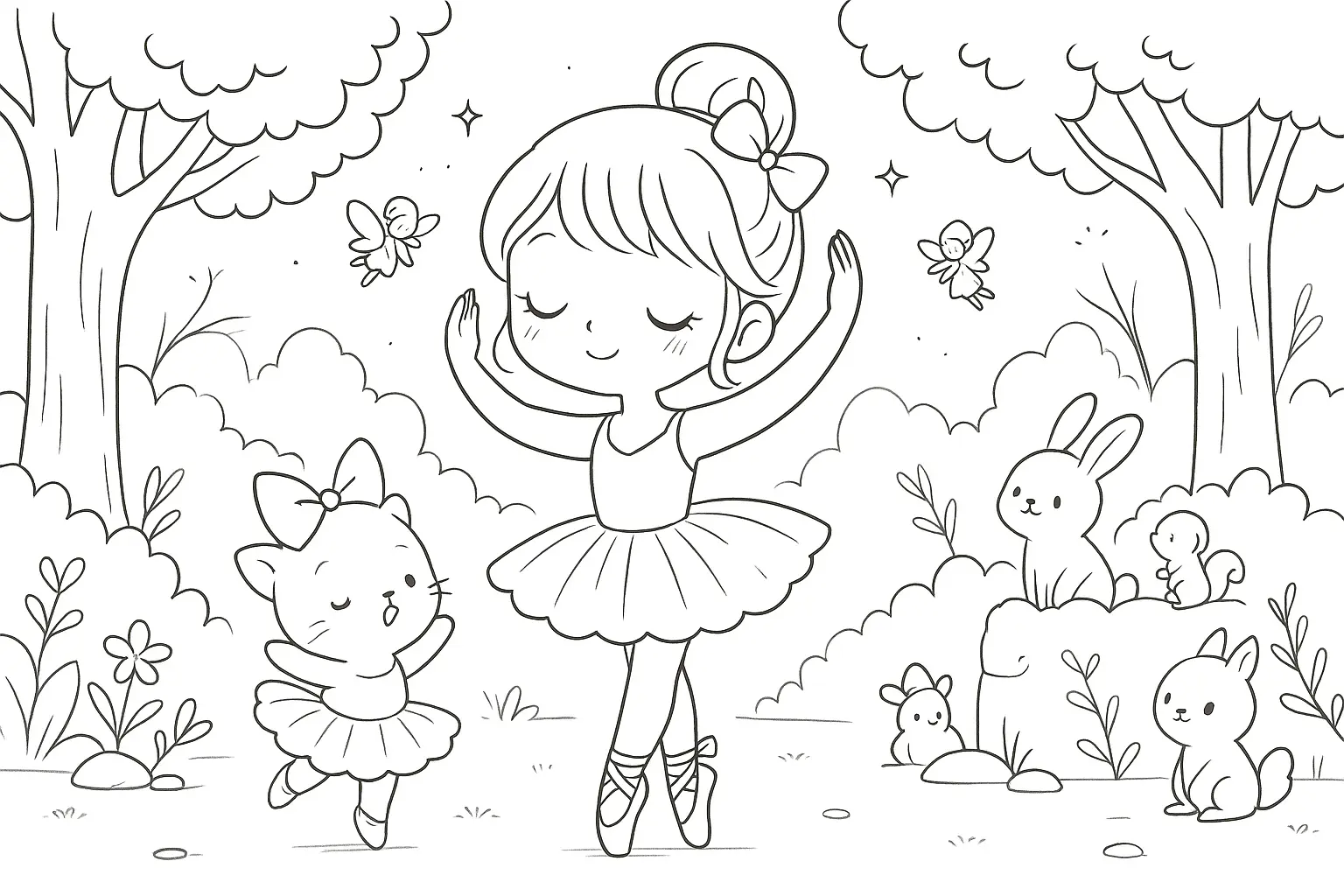 Cute Drawings Coloring Pages – 018