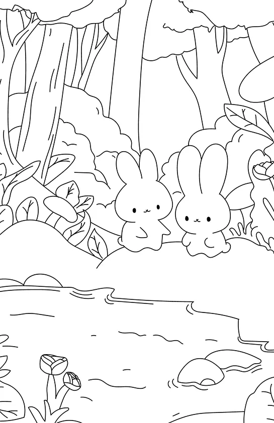 Cute Drawings Coloring Pages – 019