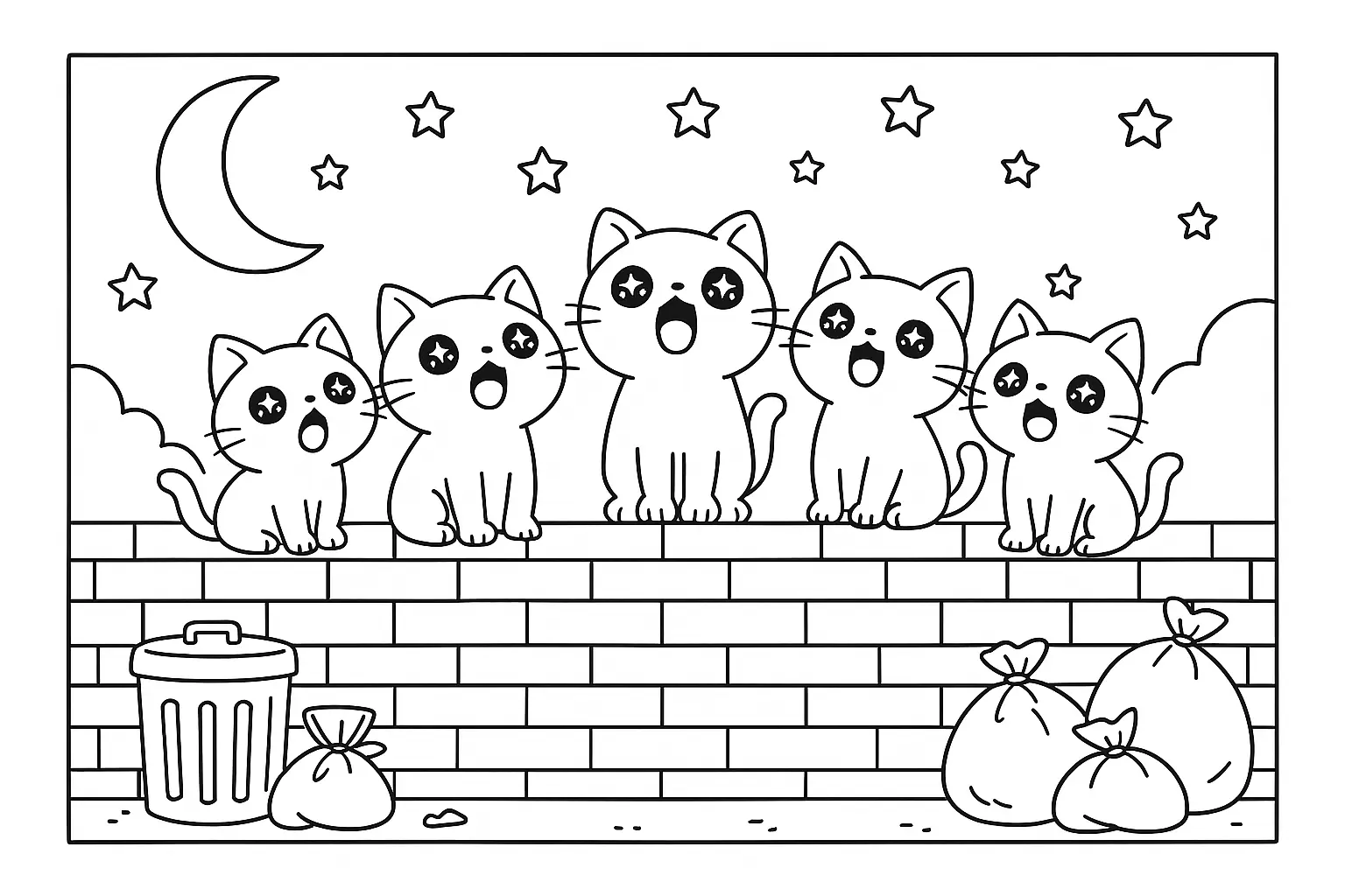 Cute Drawings Coloring Pages – 026