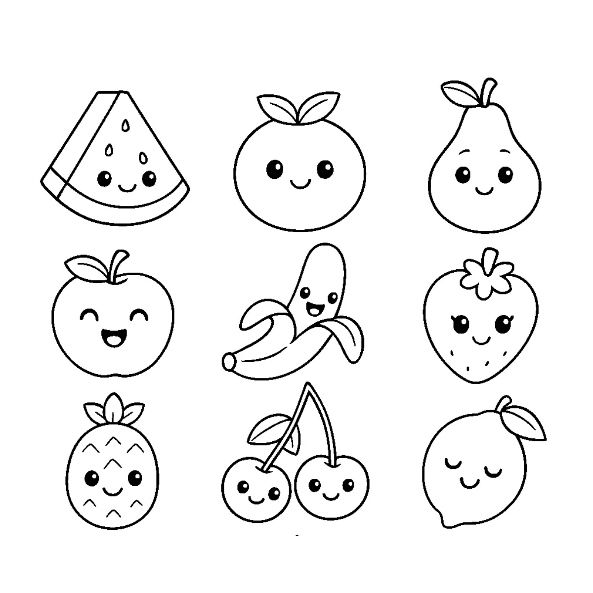 Cute Drawings Coloring Pages – 038