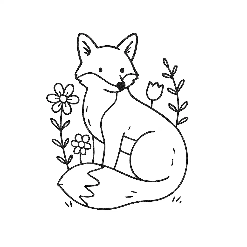 Cute Drawings Coloring Pages – 042
