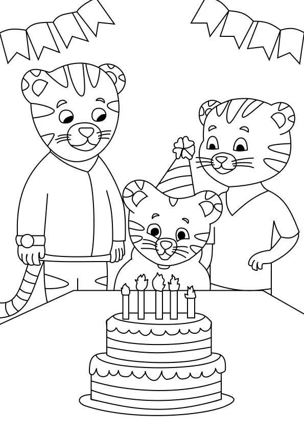 Daniel Tiger Coloring Pages – 010