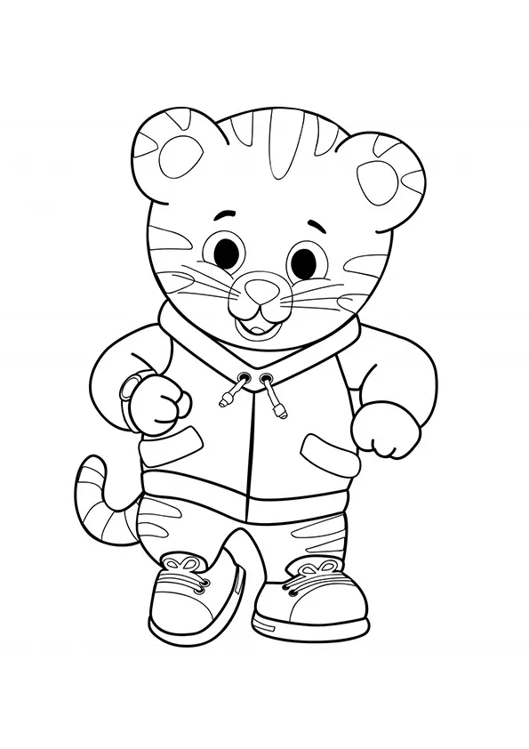 Daniel Tiger Coloring Pages – 012