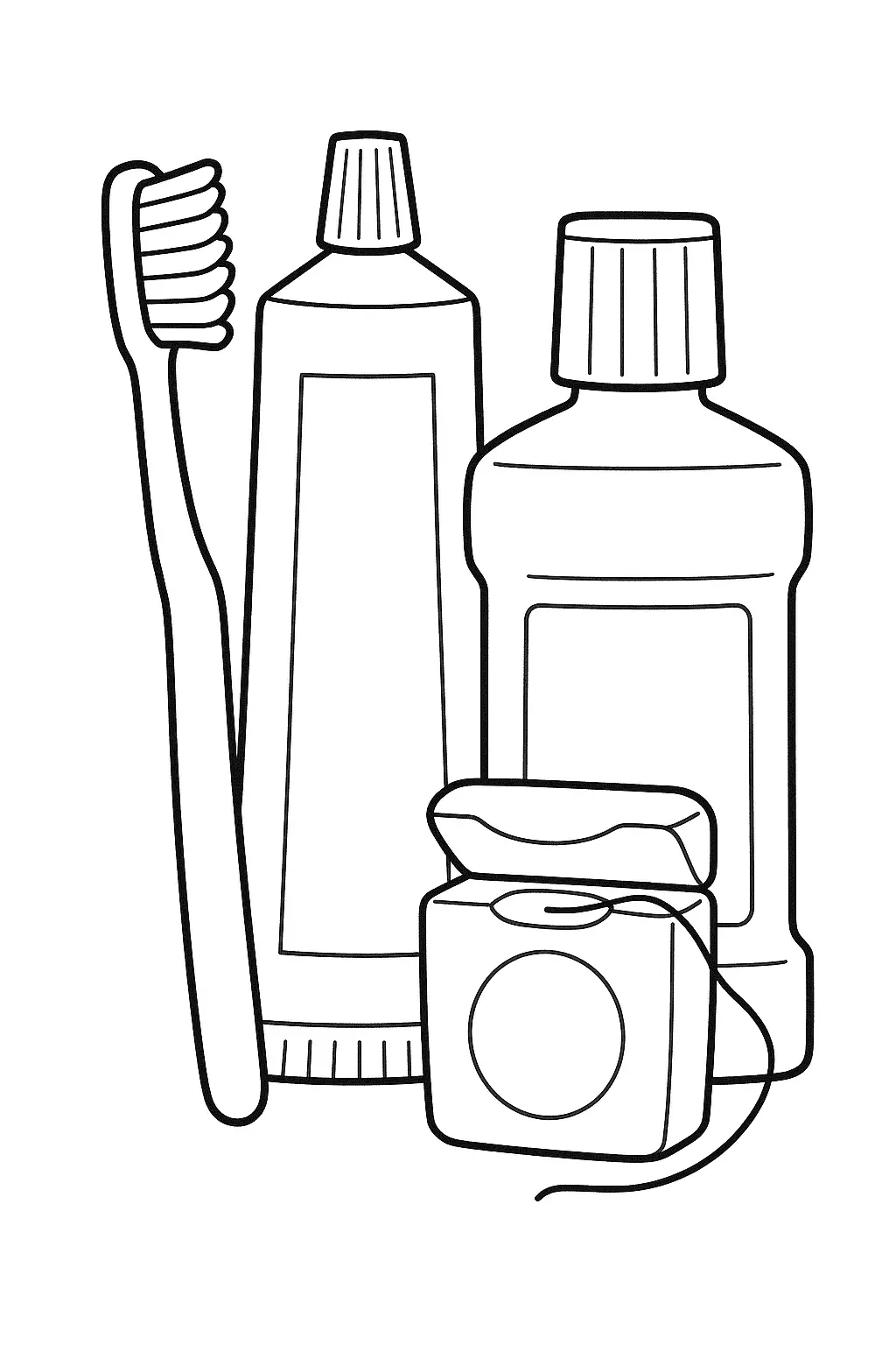 Dentists Coloring Pages – 024