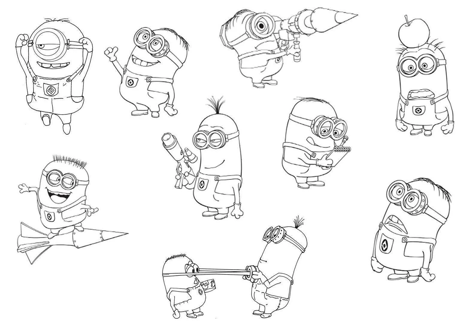 Despicable Me Coloring Pages – 006