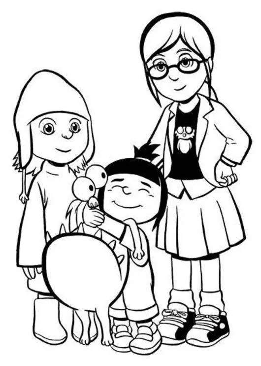 Despicable Me Coloring Pages – 011