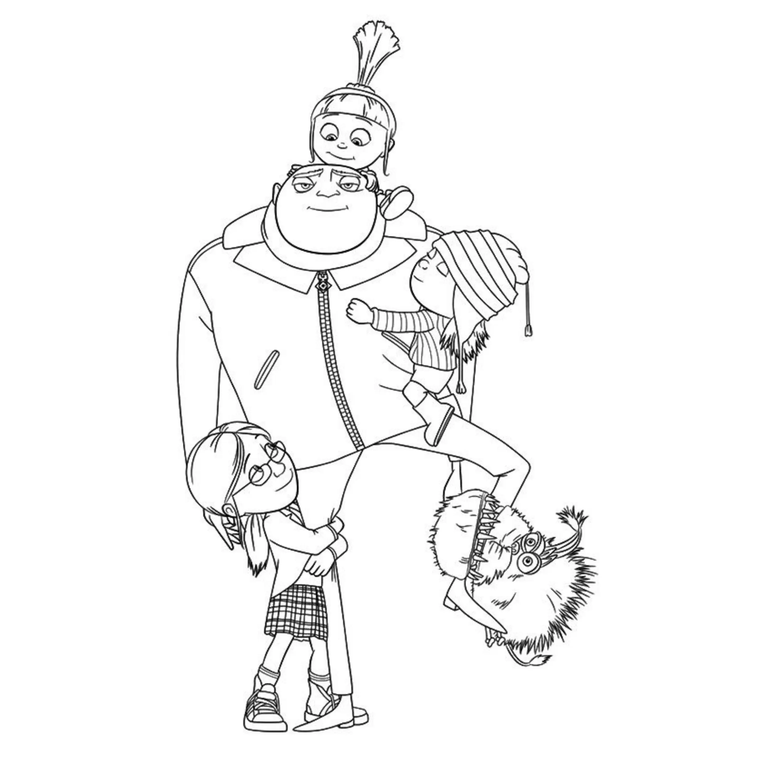 Despicable Me Coloring Pages – 030