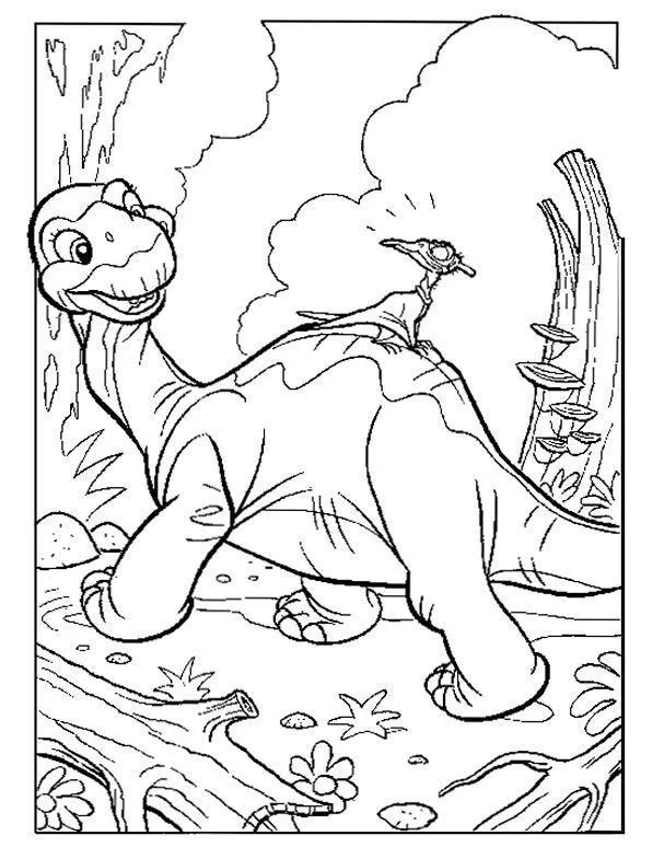 Dinosaurs Coloring Pages – 002