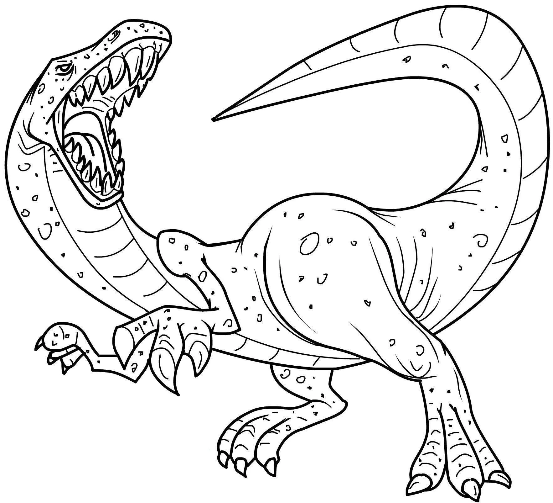 Dinosaurs Coloring Pages – 006