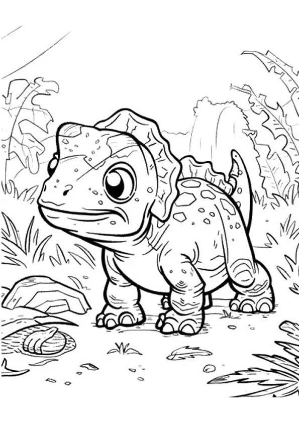 Dinosaurs Coloring Pages – 024