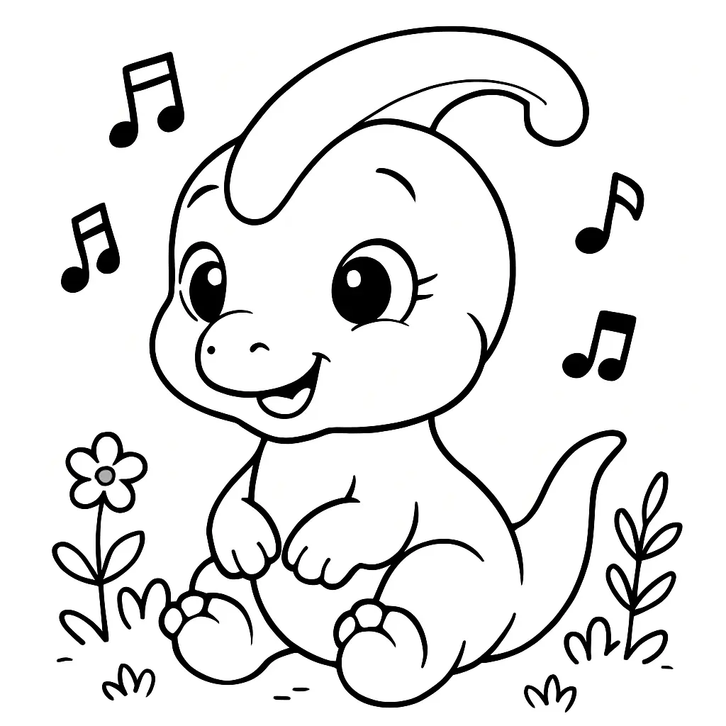 Dinosaurs Coloring Pages – 032