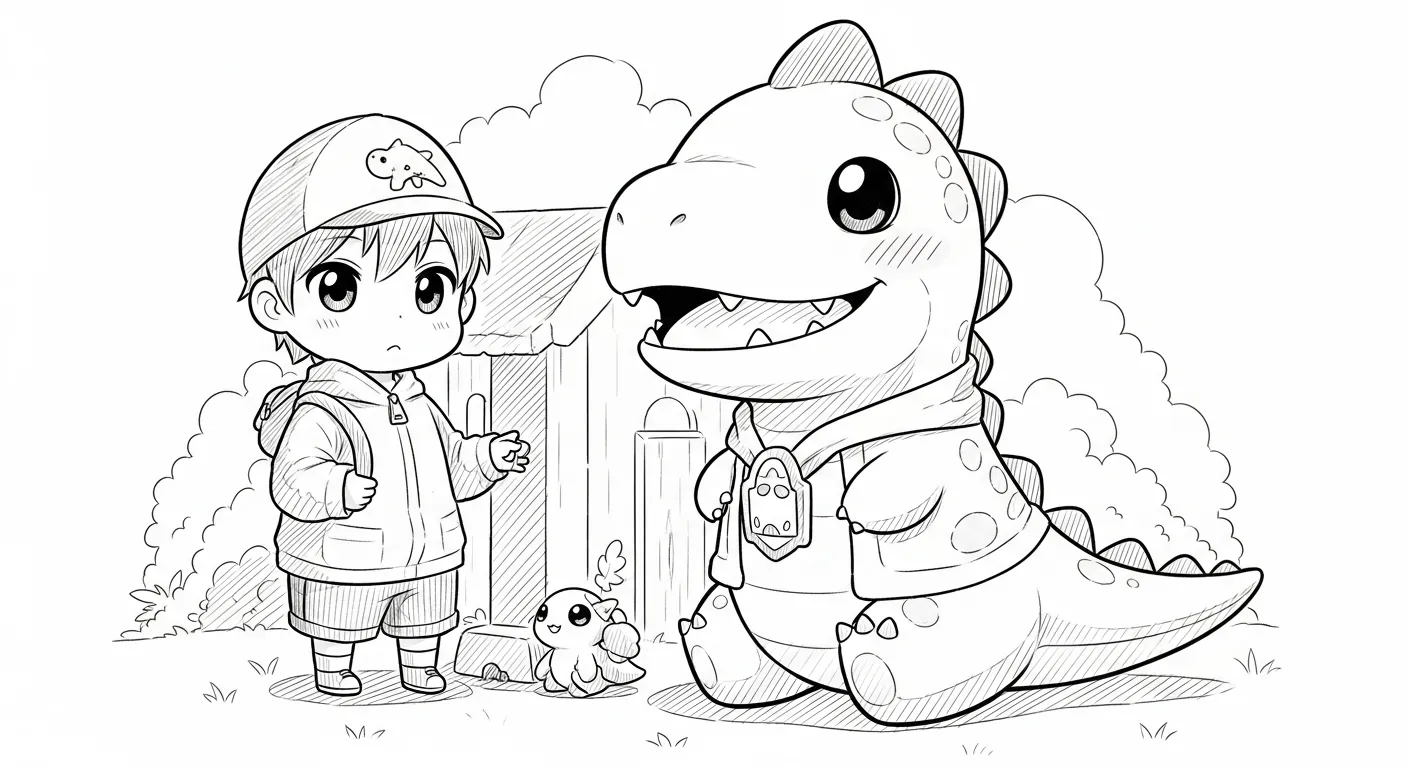 Dinosaurs Coloring Pages – 050