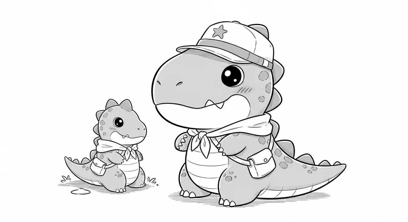 Dinosaurs Coloring Pages – 051