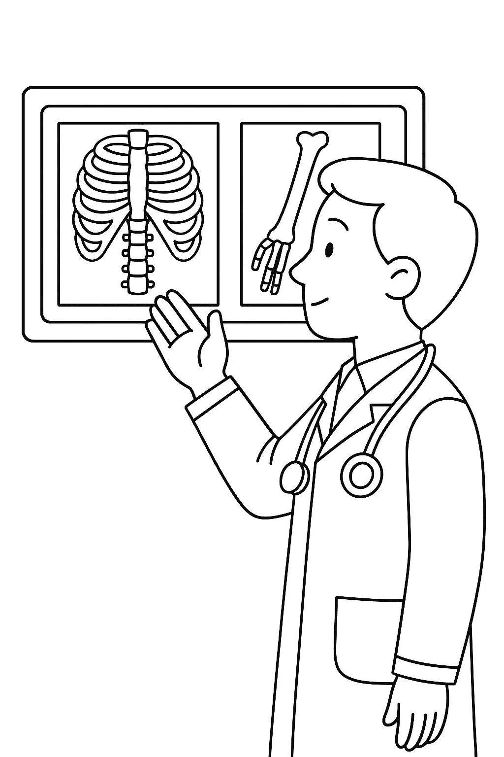 Doctor Coloring Pages – 011