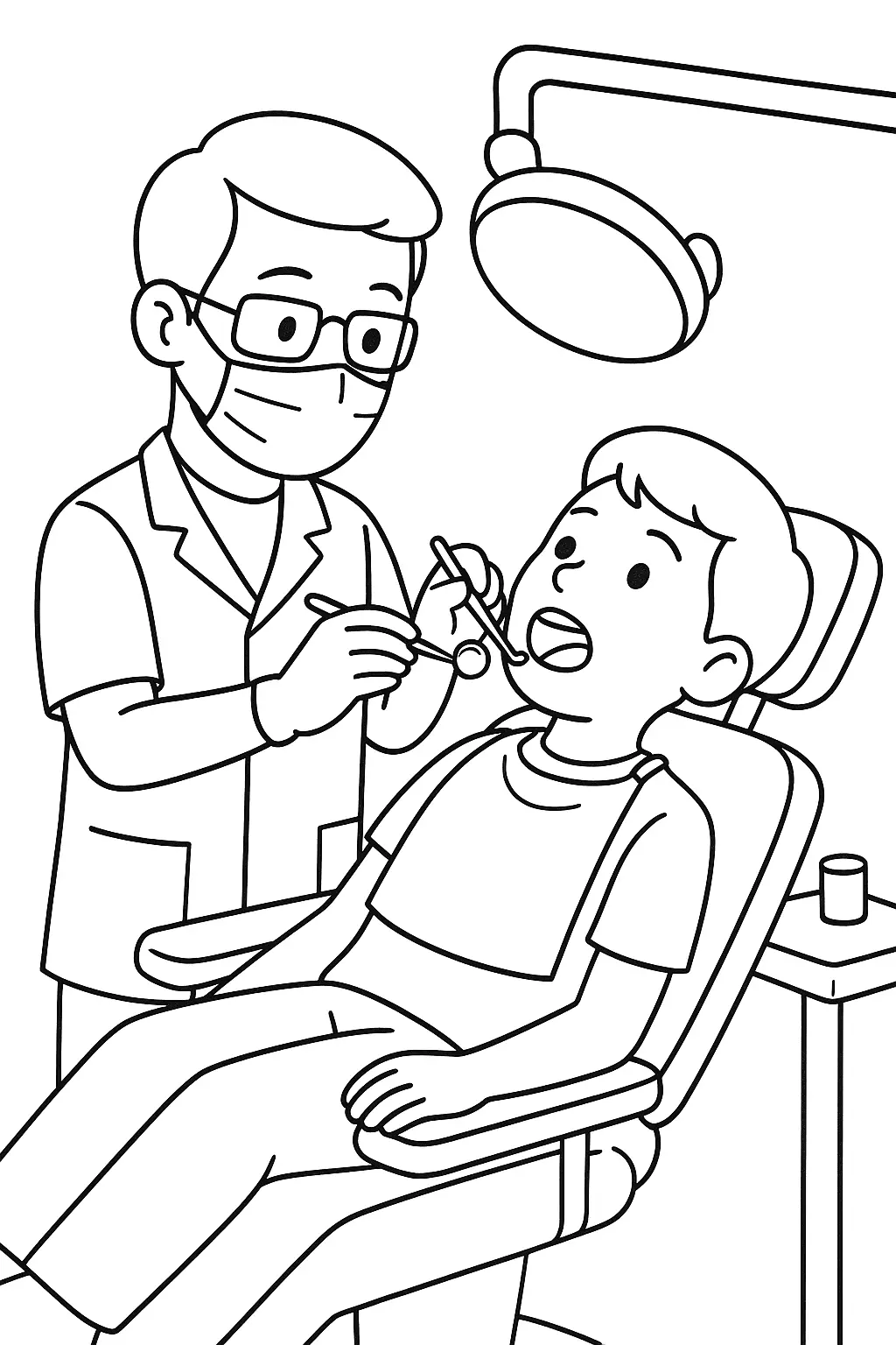 Doctor Coloring Pages – 014