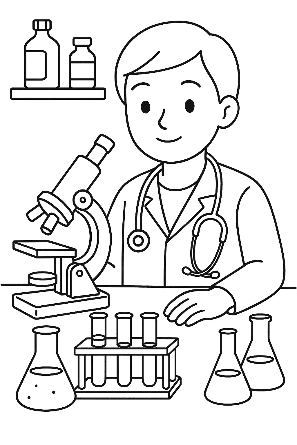 Doctor Coloring Pages – 016