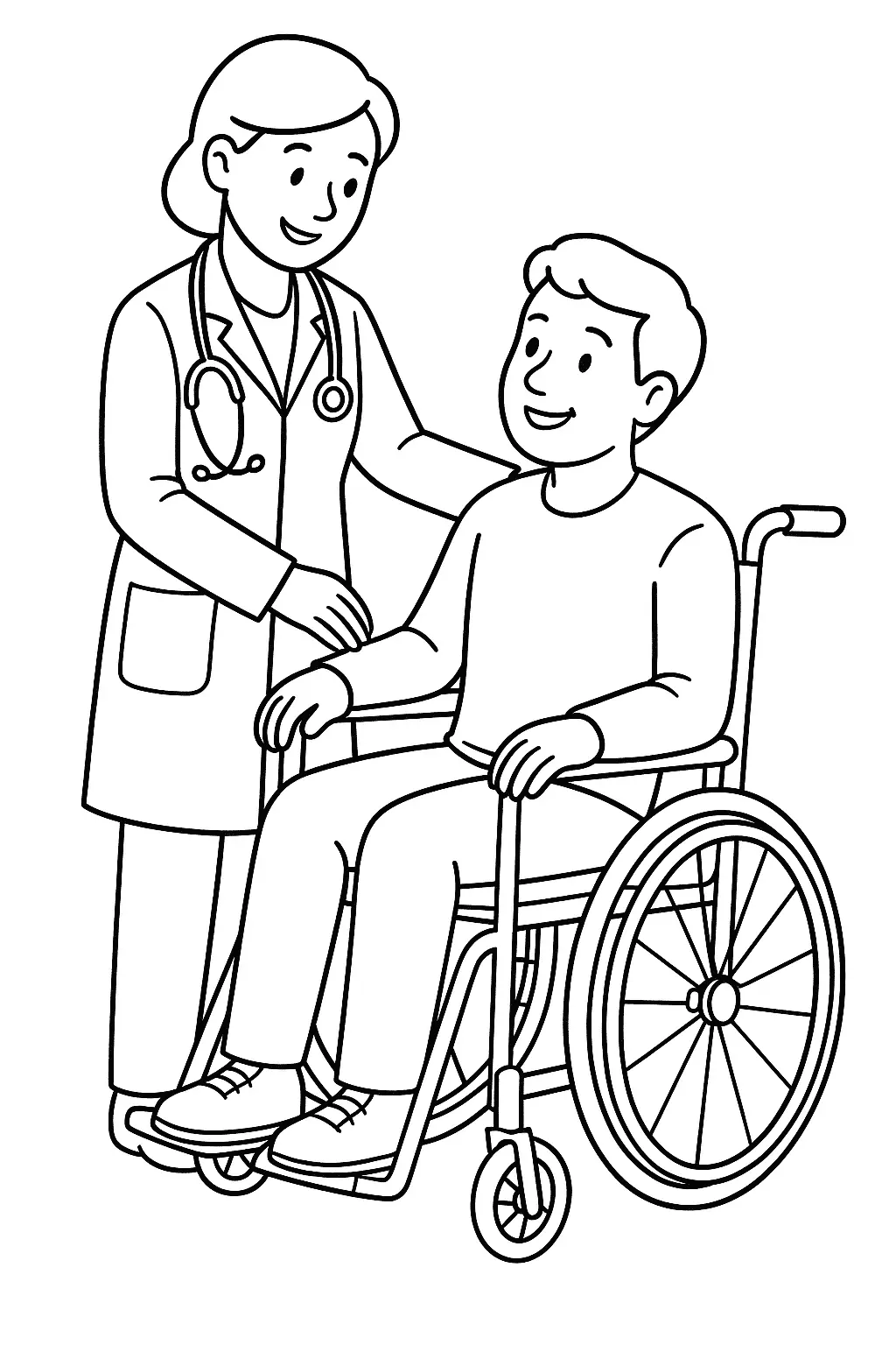Doctor Coloring Pages – 018
