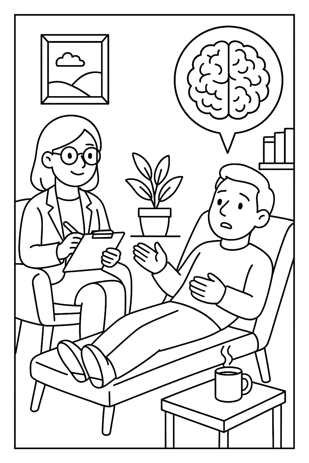 Doctor Coloring Pages – 021