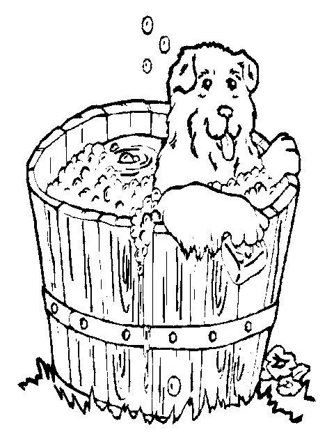 Dogs Coloring Pages – 004