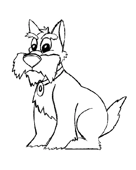 Dogs Coloring Pages – 007